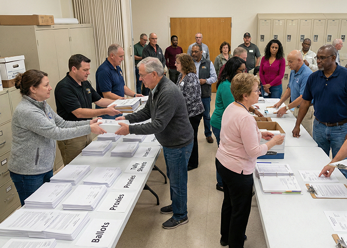 HOA election procedures