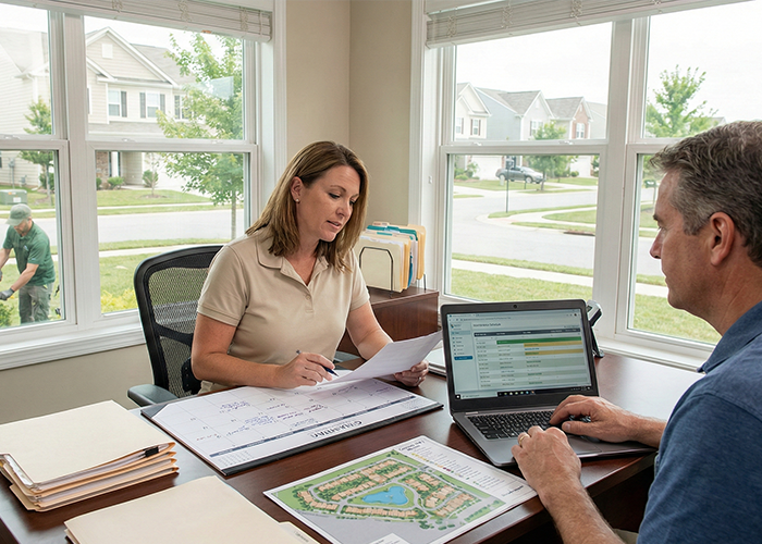 On-site management services