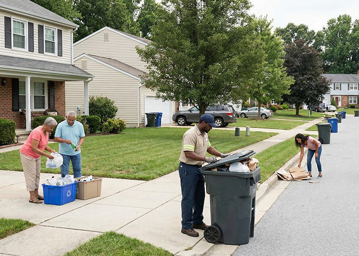 HOA trash guidelines