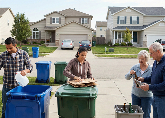 HOA trash guidelines