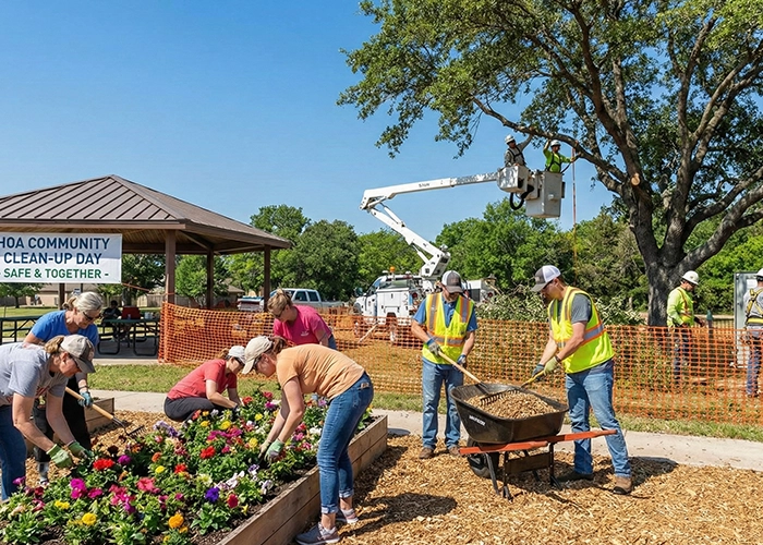 volunteers in HOA
