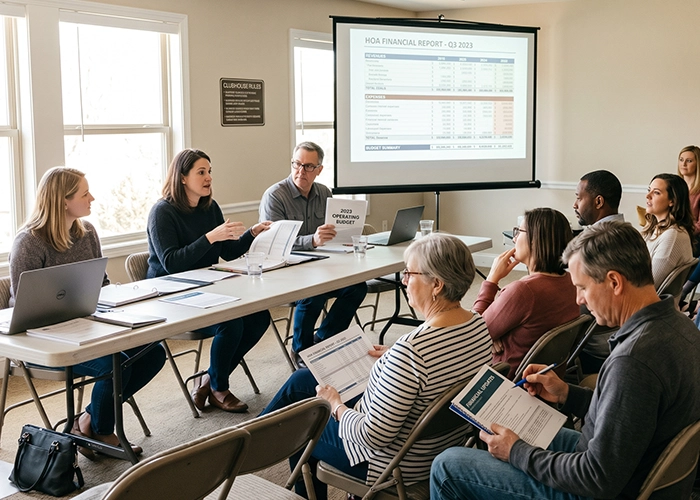 HOA budget planning