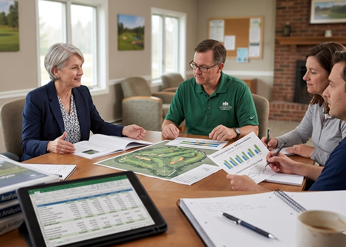 HOA golf course management