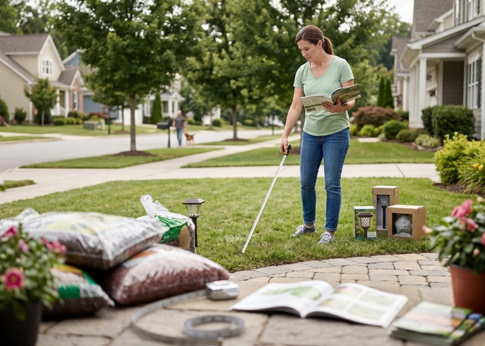 HOA lawn decoration rules