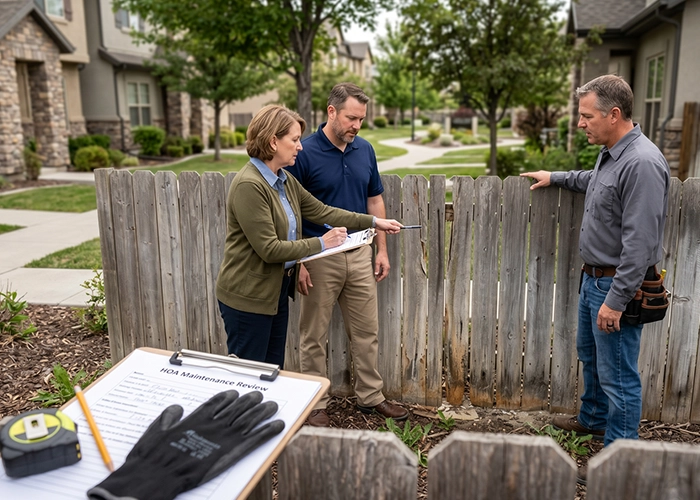 HOA maintenance decisions