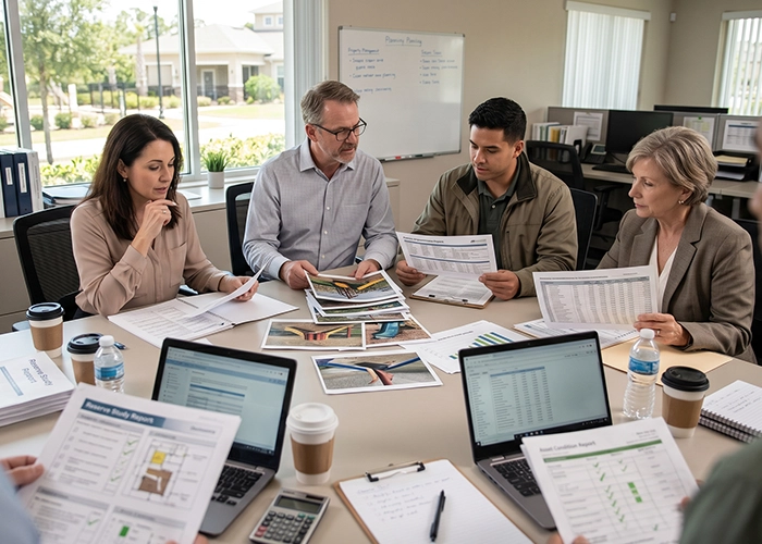 HOA maintenance decisions